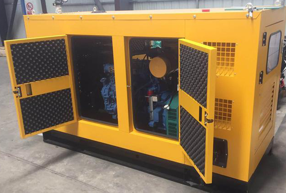 200KW diesel generator set for engine room environmental protection noise elimination project